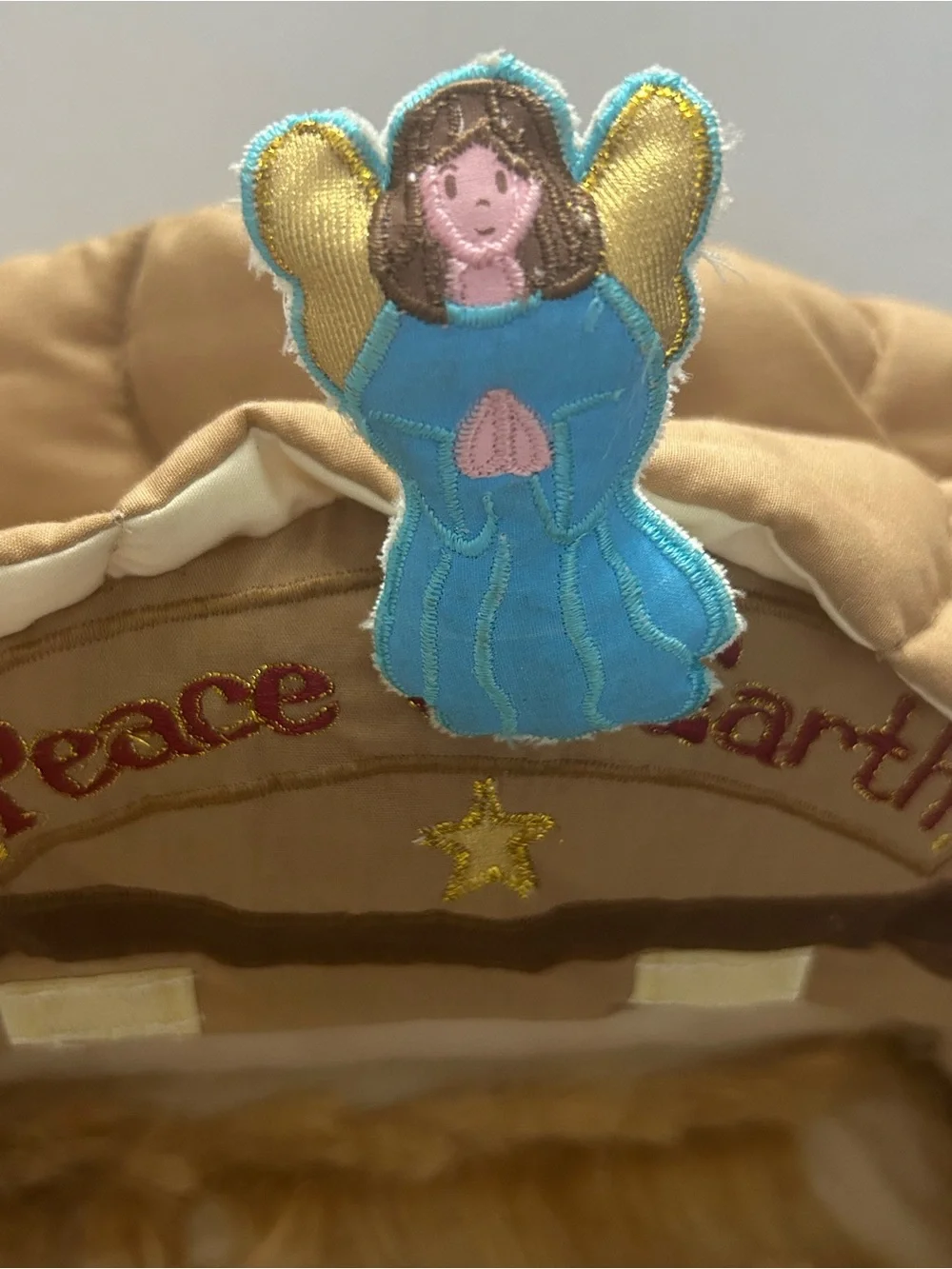 Vintage Nativity Set Alma’s Designs Fabric 15 Pc Plush Playset Philippines Made